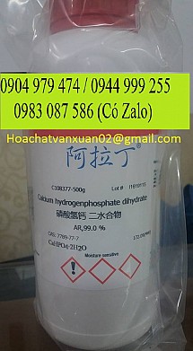 Calcium hydrogen phosphate , Canxi hydro photphat , CaHPO4 , Aladdin